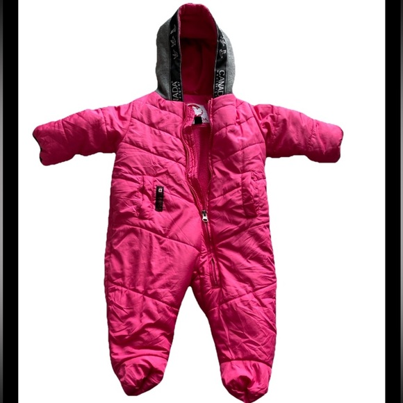 canada weather gear Other - Canada Weather Kids Pink One Piece Snowsuit Infant Bunting 6-9 months
